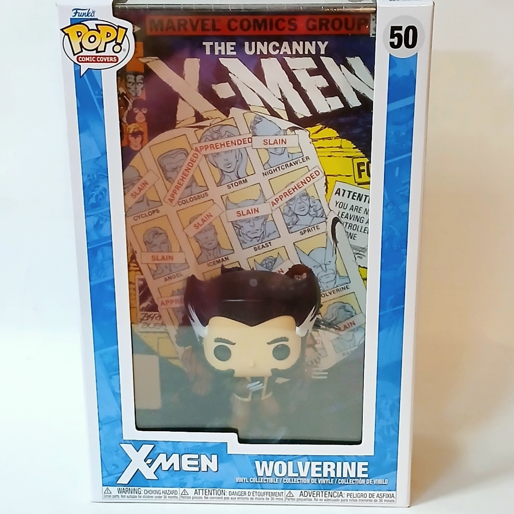 Marvel Funko Pop! Comic Covers The Uncanny X-Men Wolverine Vinyl Collectible